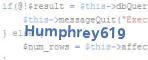 verification code