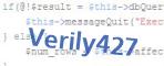 verification code