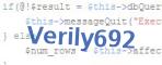 verification code