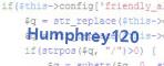 verification code